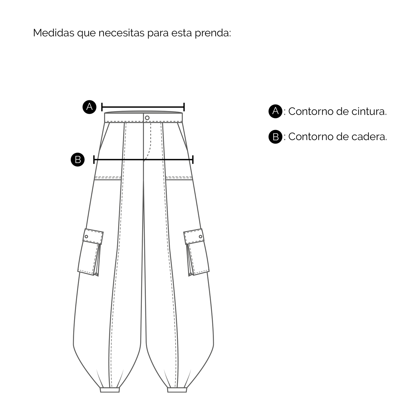 Pantalón cargo Genbu