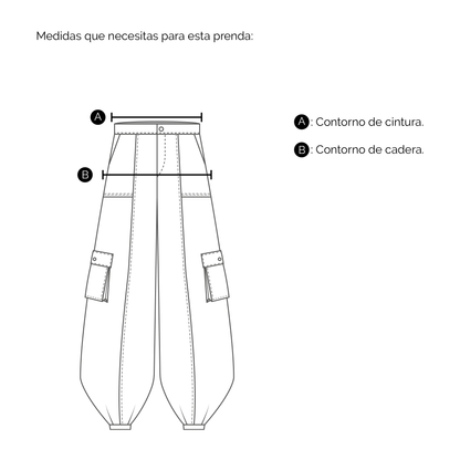 Pantalón cargo Genbu